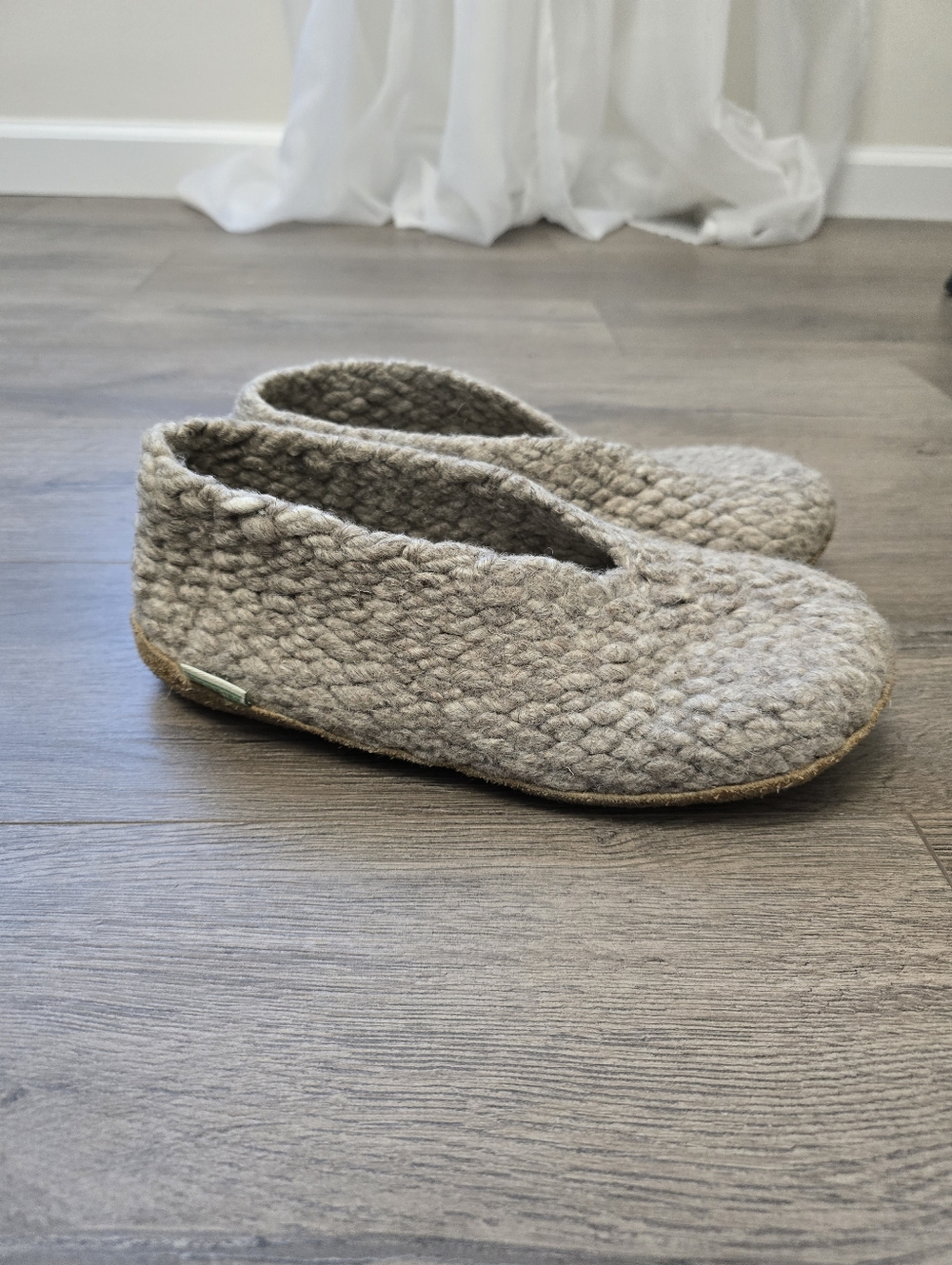 Kyrgies Woven slipper Women's Grey Comfy Soft Lightweight